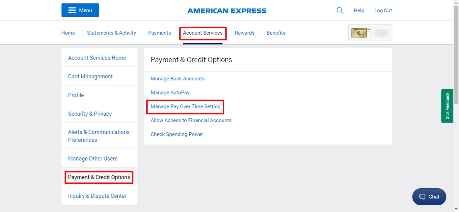 How to Turn Off Amex Pay Over Time