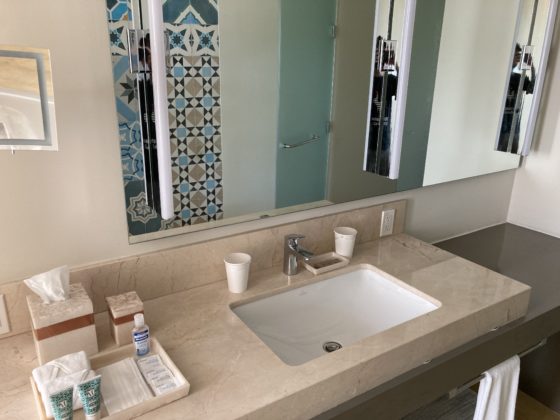 Andaz Mayakoba resort review - bathroom