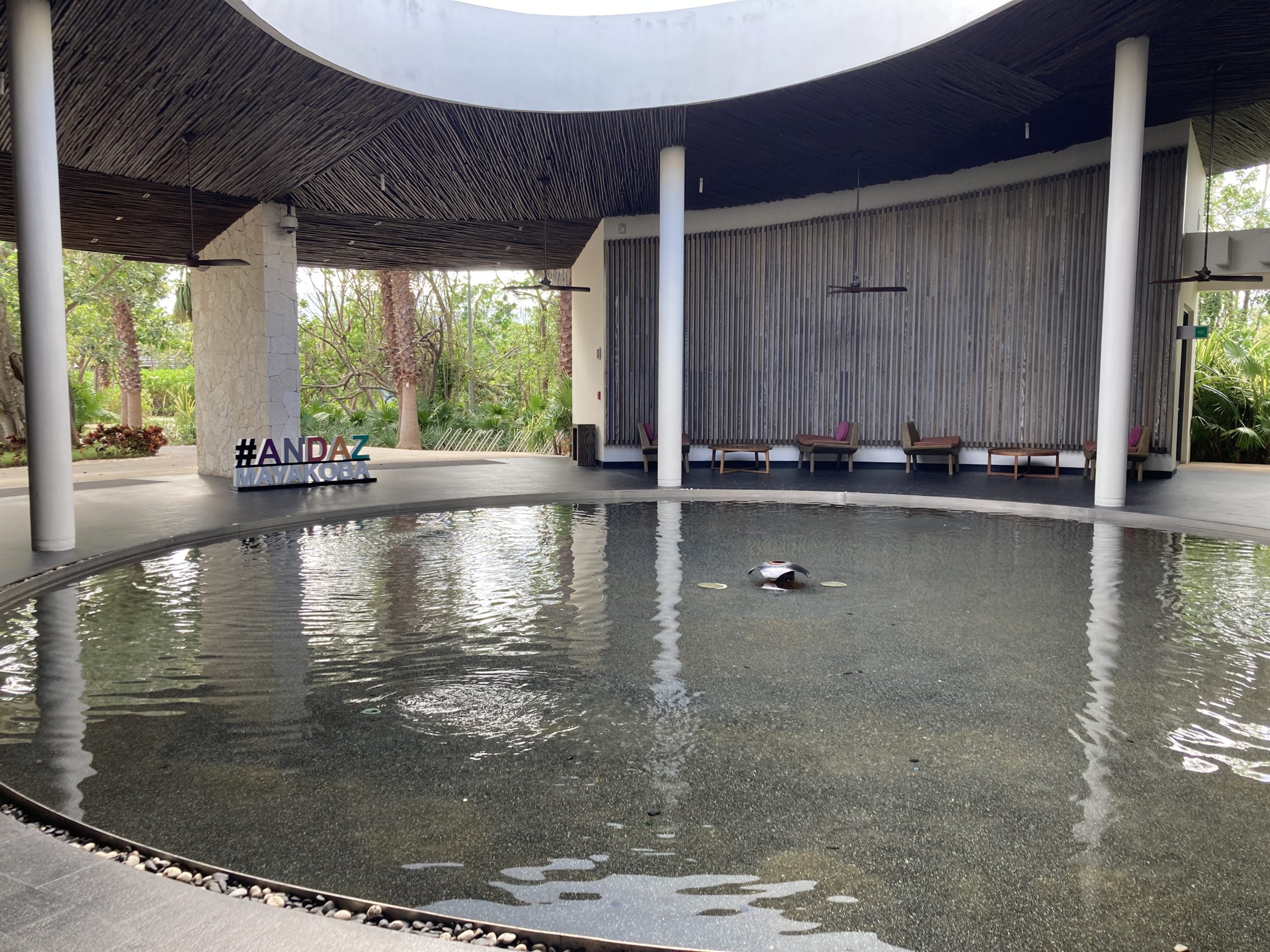 Andaz Mayakoba resort review - check-in started our visit on the right foot