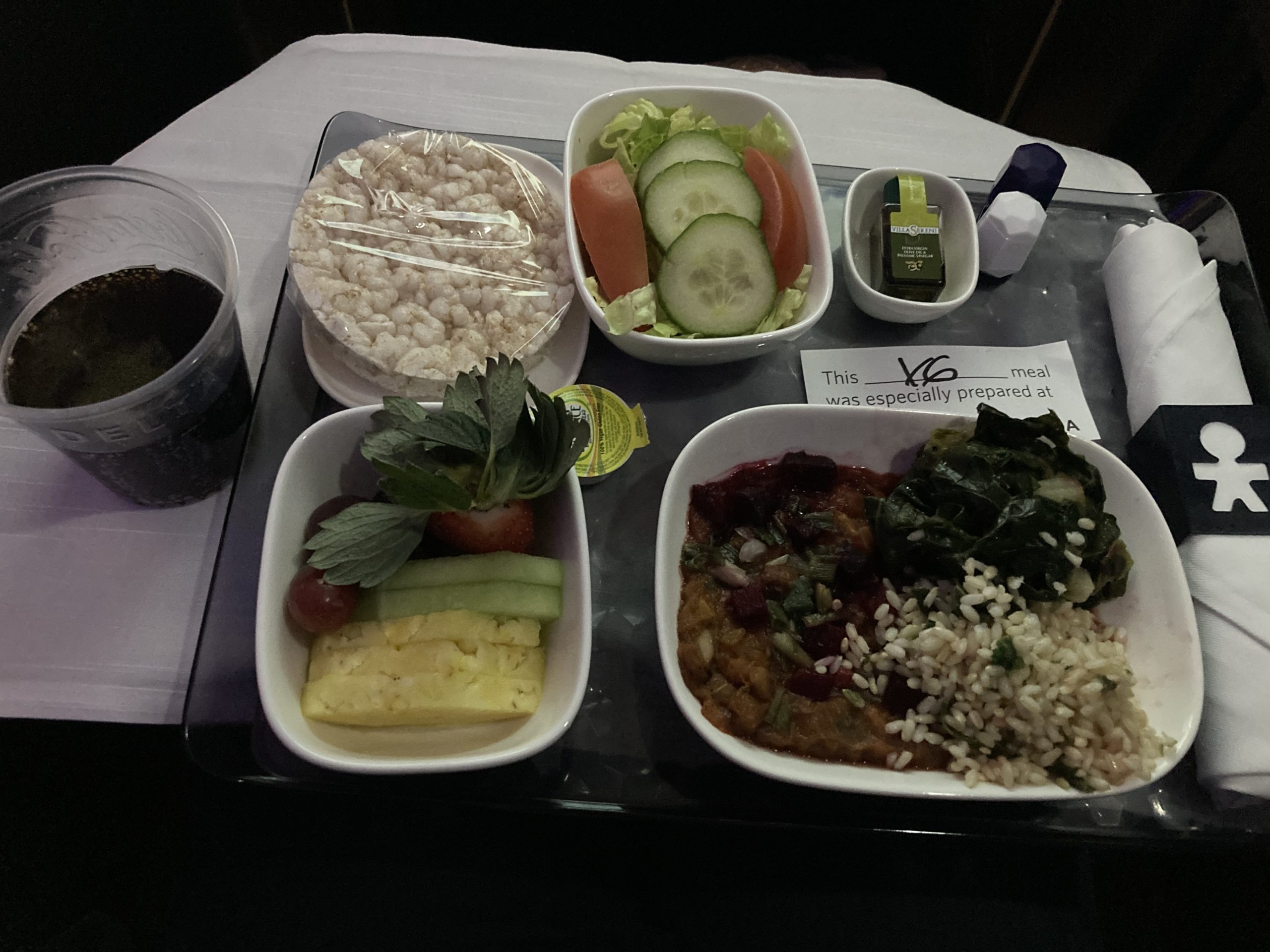 review delta one suites a330neo special meals