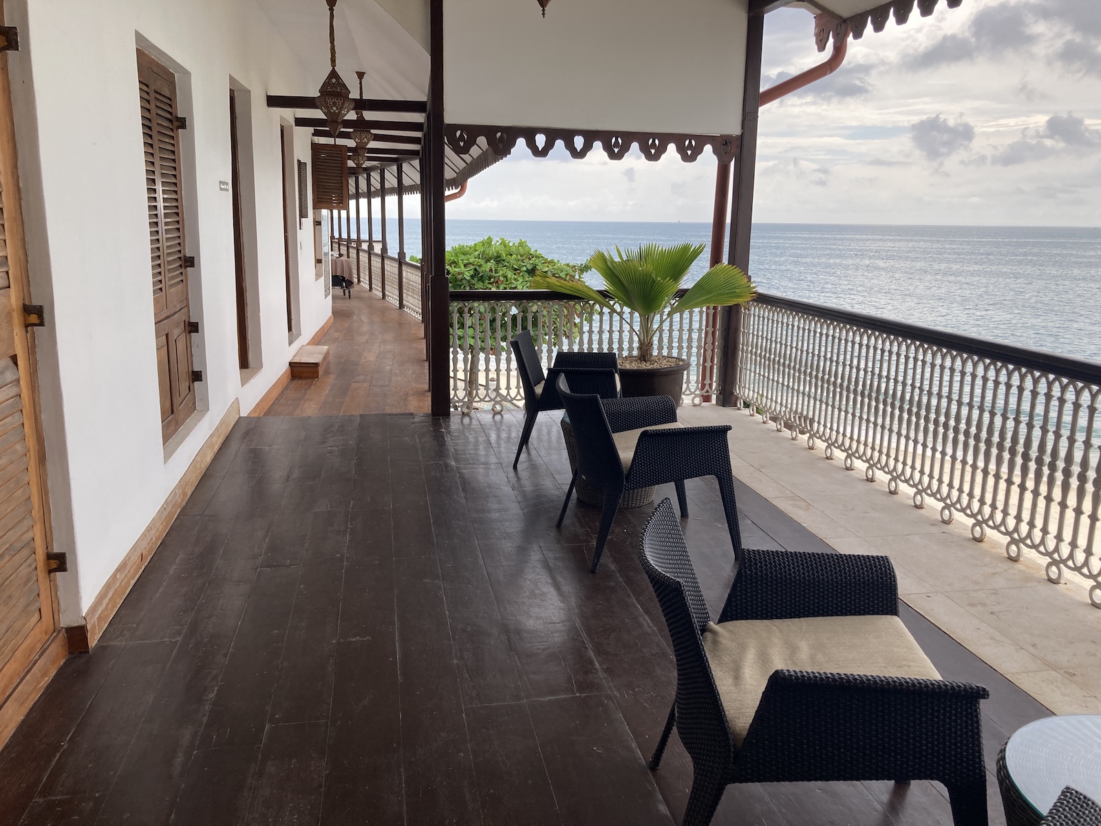 Park Hyatt Zanzibar review - ocean front suites area