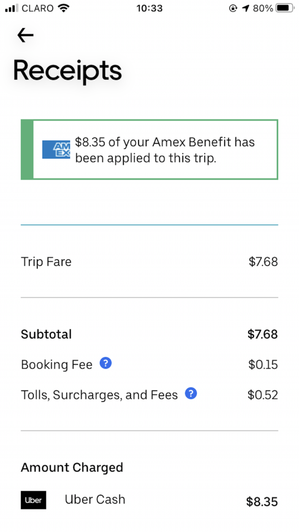 Surprise! You Can Use Your Amex Uber Credits In Other Countries
