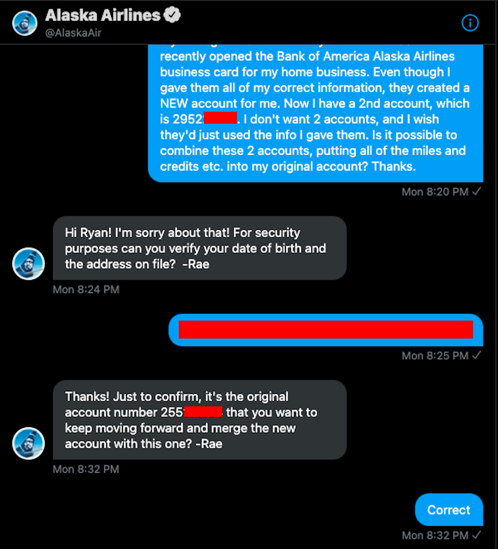 How To Combine Alaska Mileage Accounts If You Wind Up With 2 Accounts