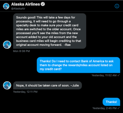 How To Combine Alaska Mileage Accounts If You Wind Up With 2 Accounts