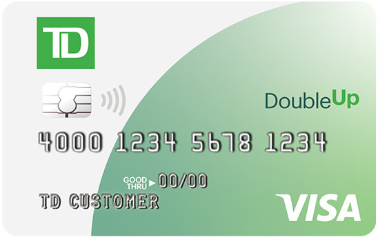 TD Bank Double Up Credit Card