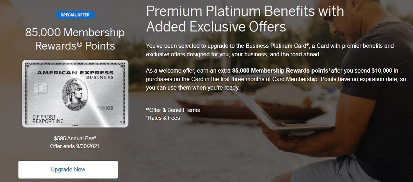 Amex Business Platinum Upgrade Offer