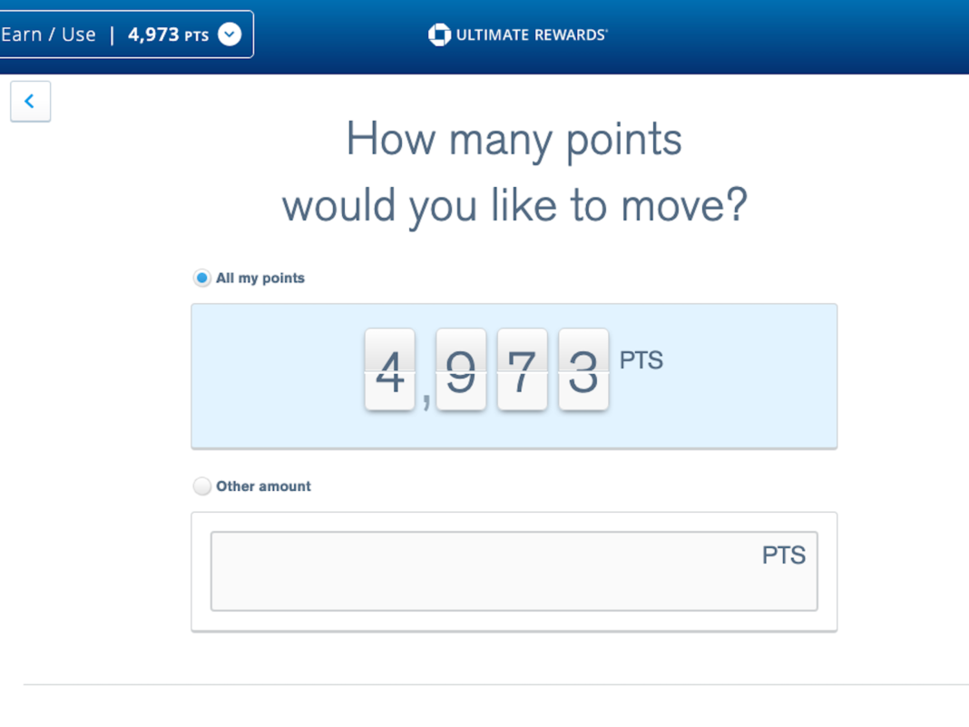How To Transfer Chase Points A "How To" Guide For Using Points