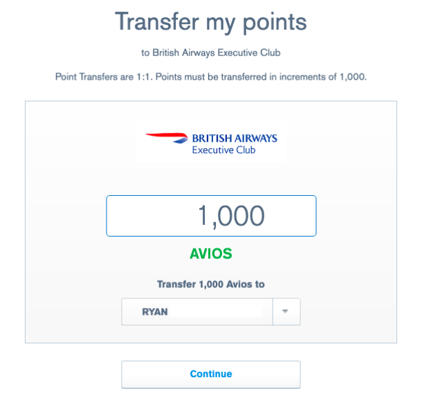 Can You Transfer Chase Business Points To Personal