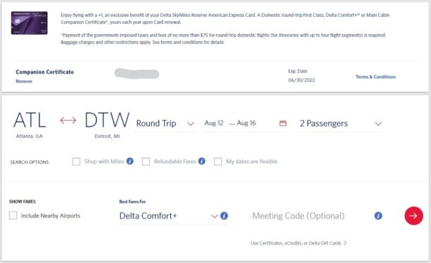 How to Use a Delta Companion Certificate: Step-by-Step Booking Guide