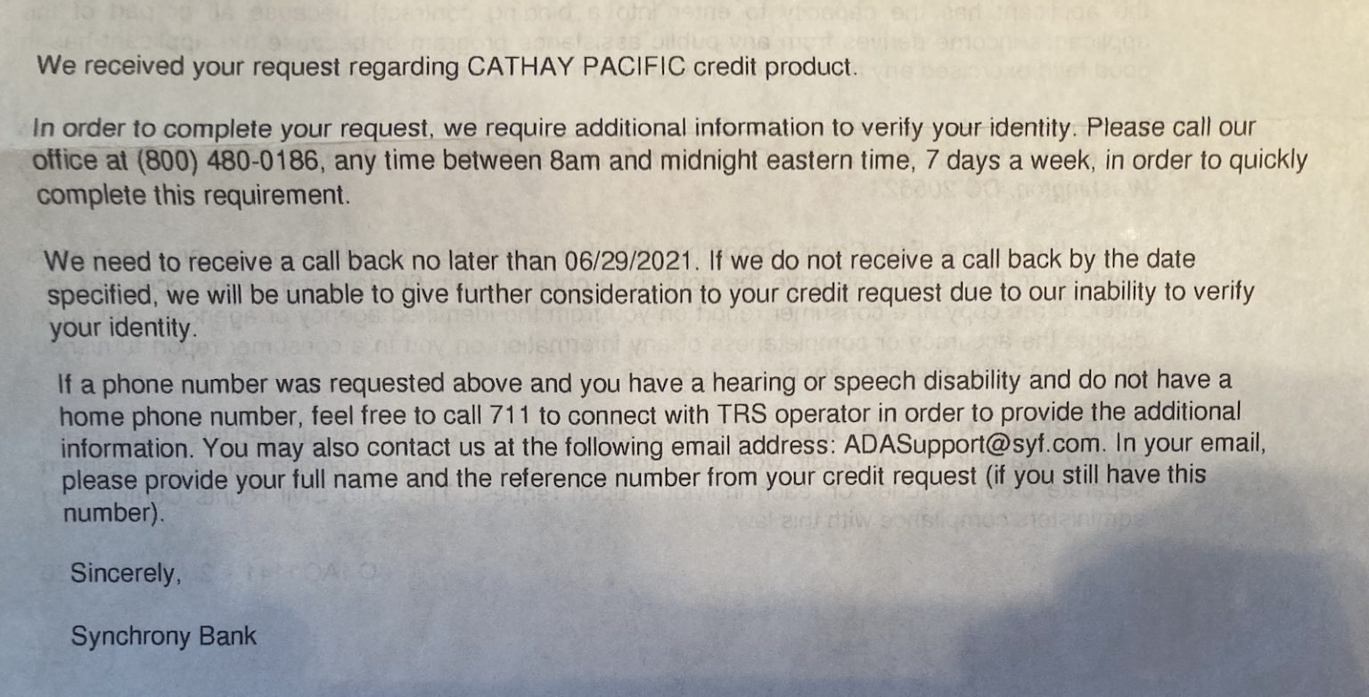 I Finally Got The Cathay Pacific Credit Card. Why Was It So Much Work?