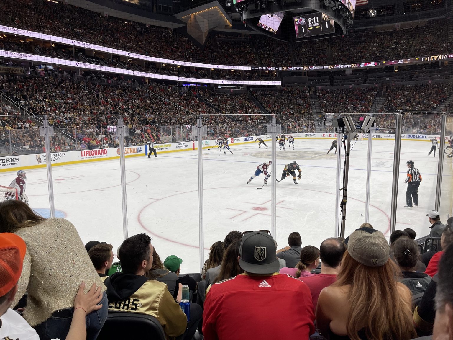 Vegas Golden Knights Playoff Game Experience Incredible Energy & 100