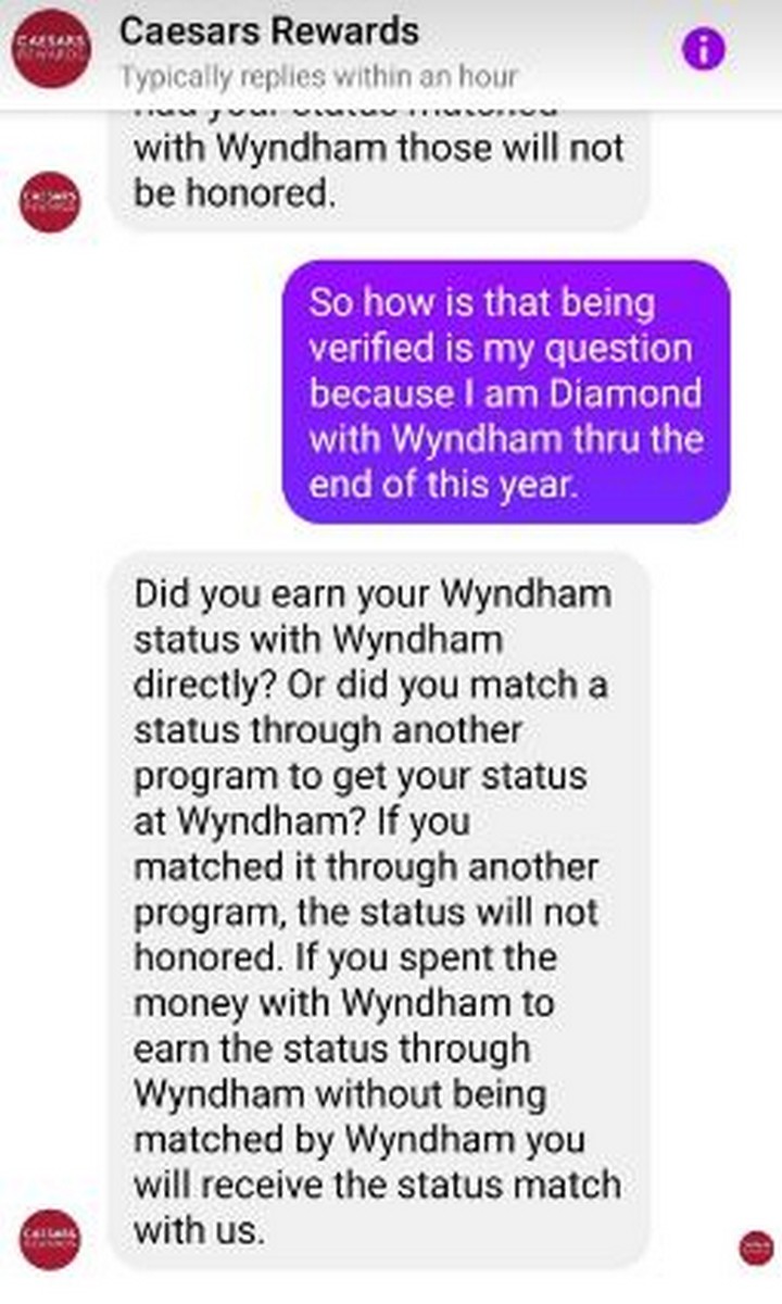 Caesars Status Match Issues An End To Easy Caesars Diamond Status