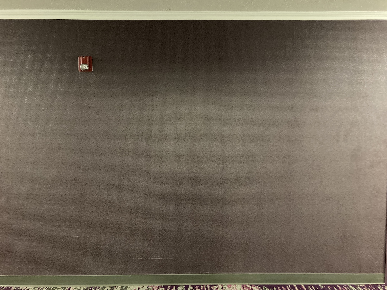 Image of a blank wall with no signage