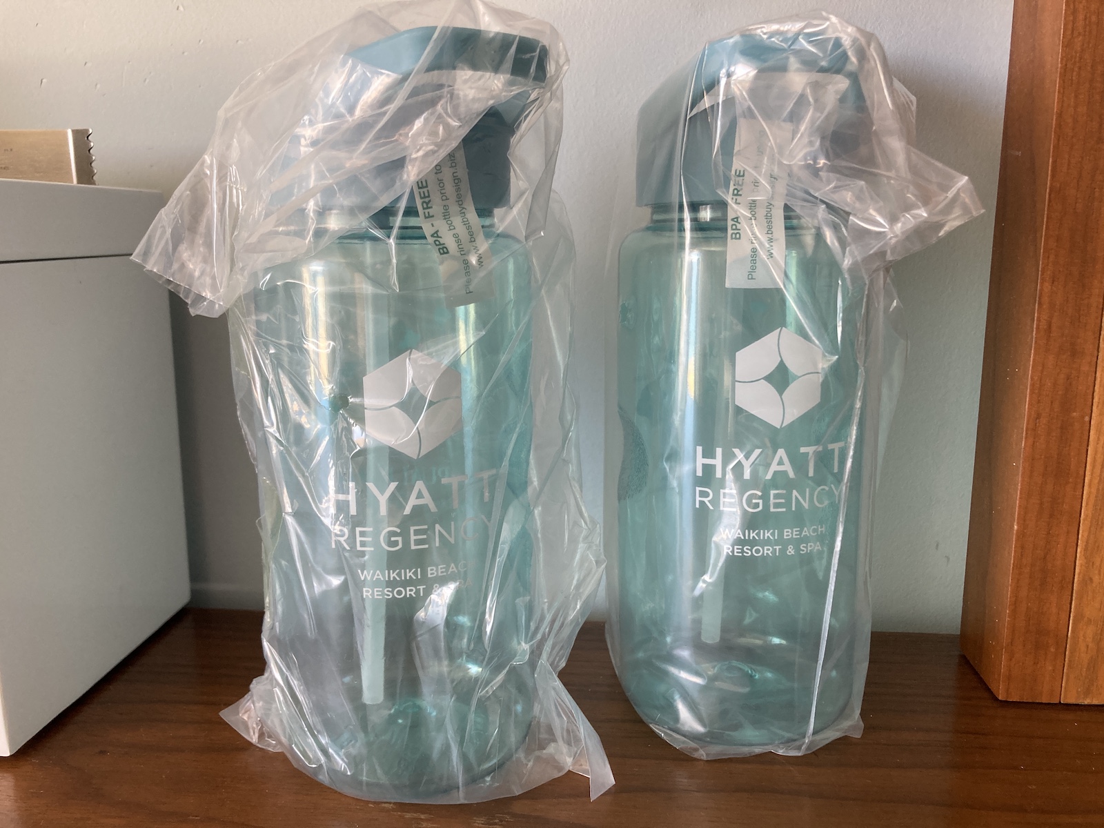 Photo of Hyatt Regency Waikiki reusable water bottles