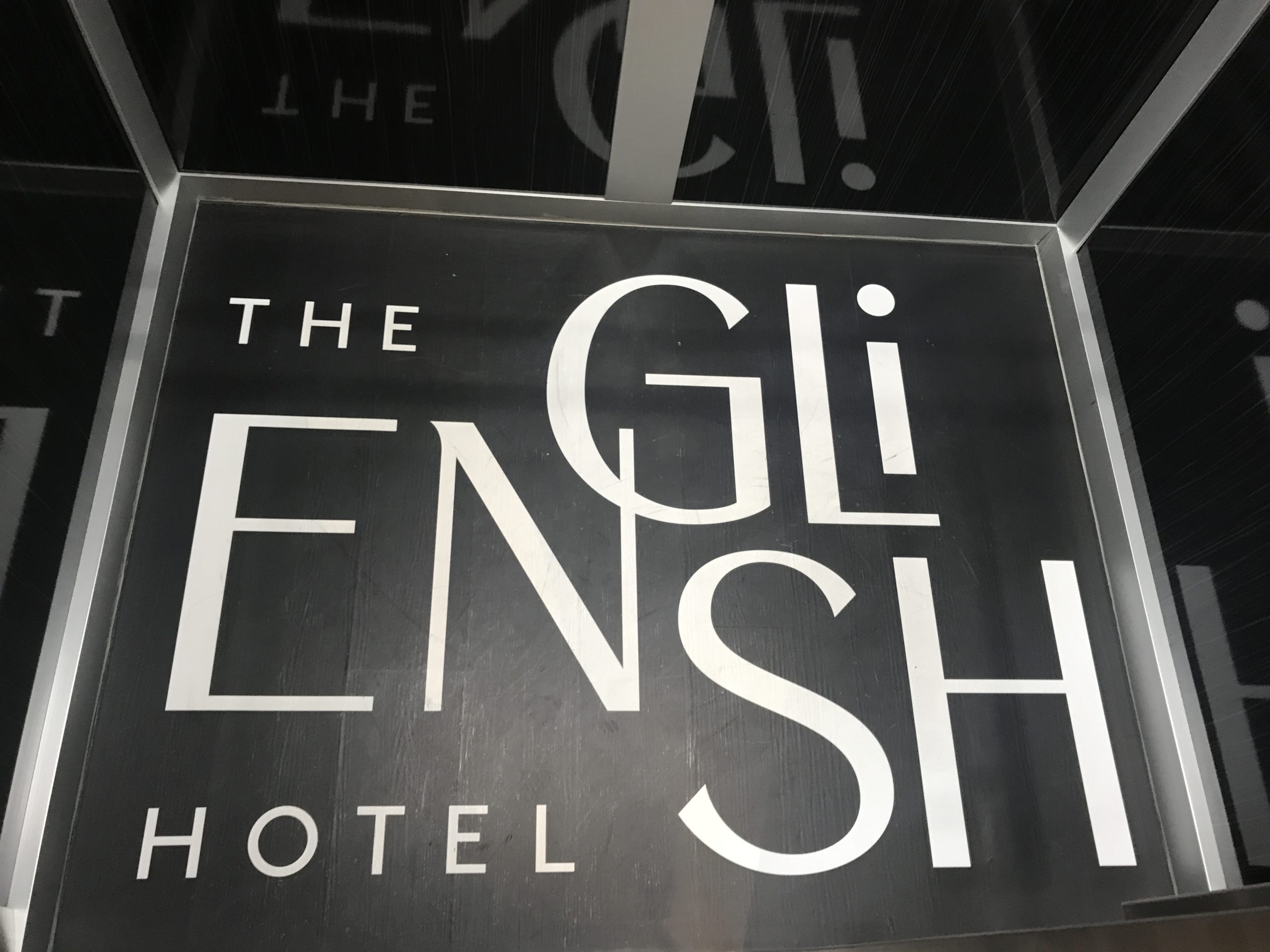 English hotel las vegas branding