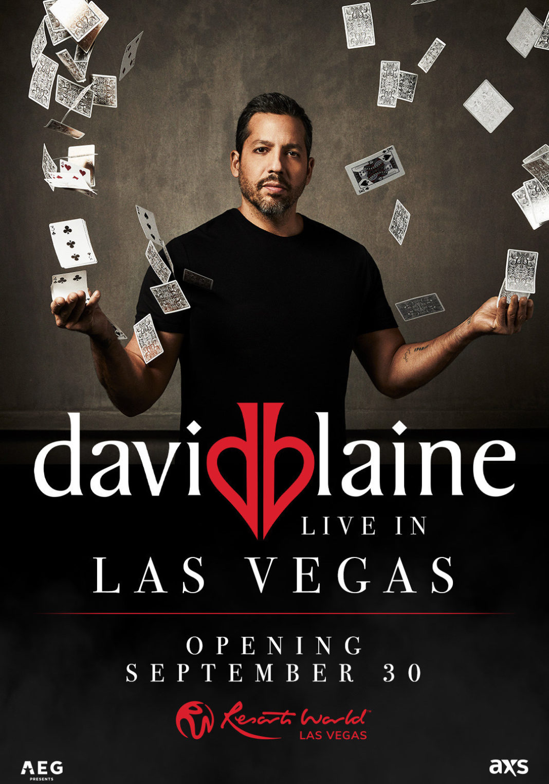 Magic Coming to Vegas with New David Blaine Residency Miles to Memories