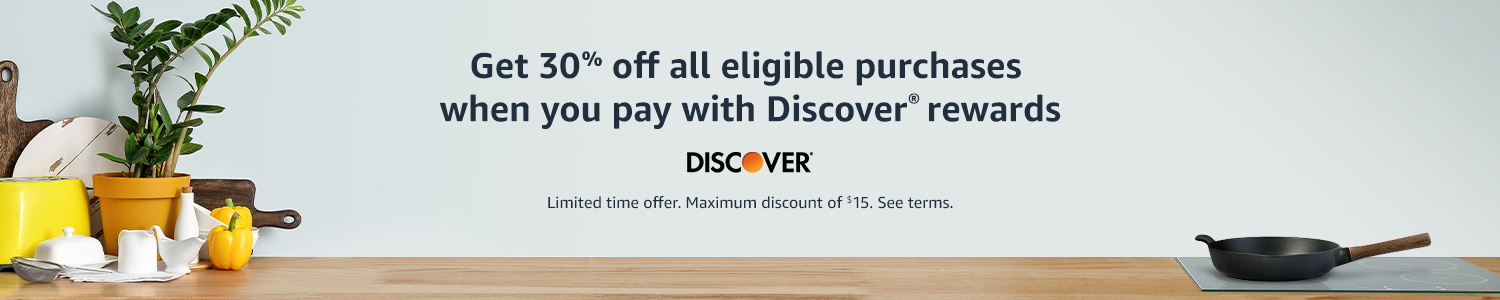 Discover 30% off Amazon
