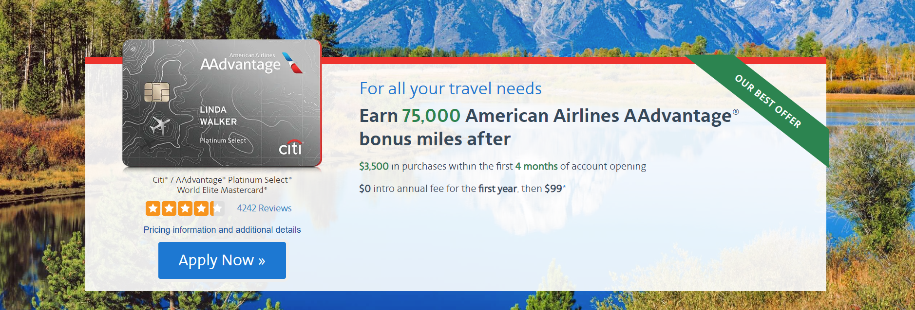 a screenshot of a travel ad