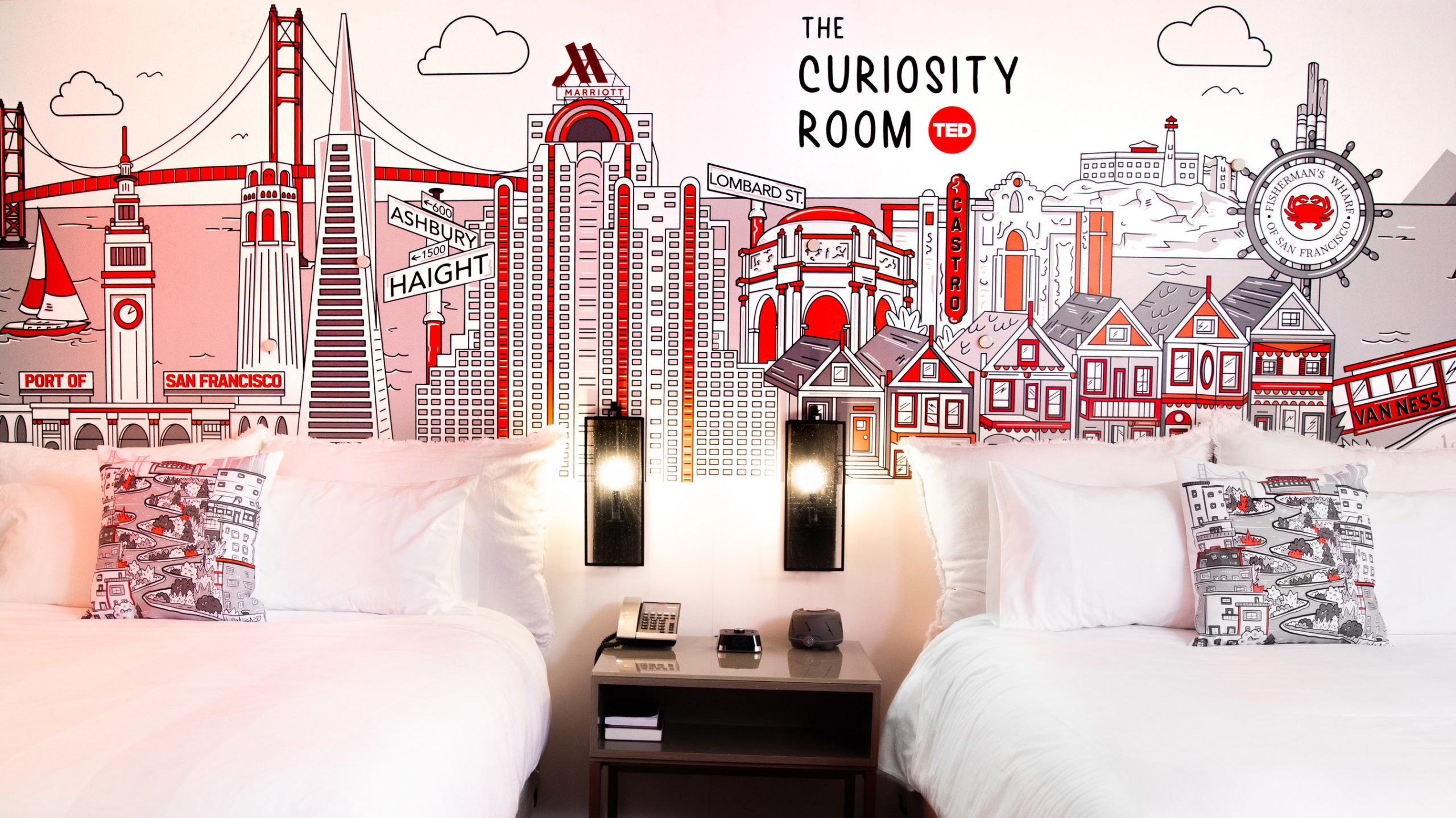 Marriott Hotels and TED Debut First-Ever Immersive Guest Rooms