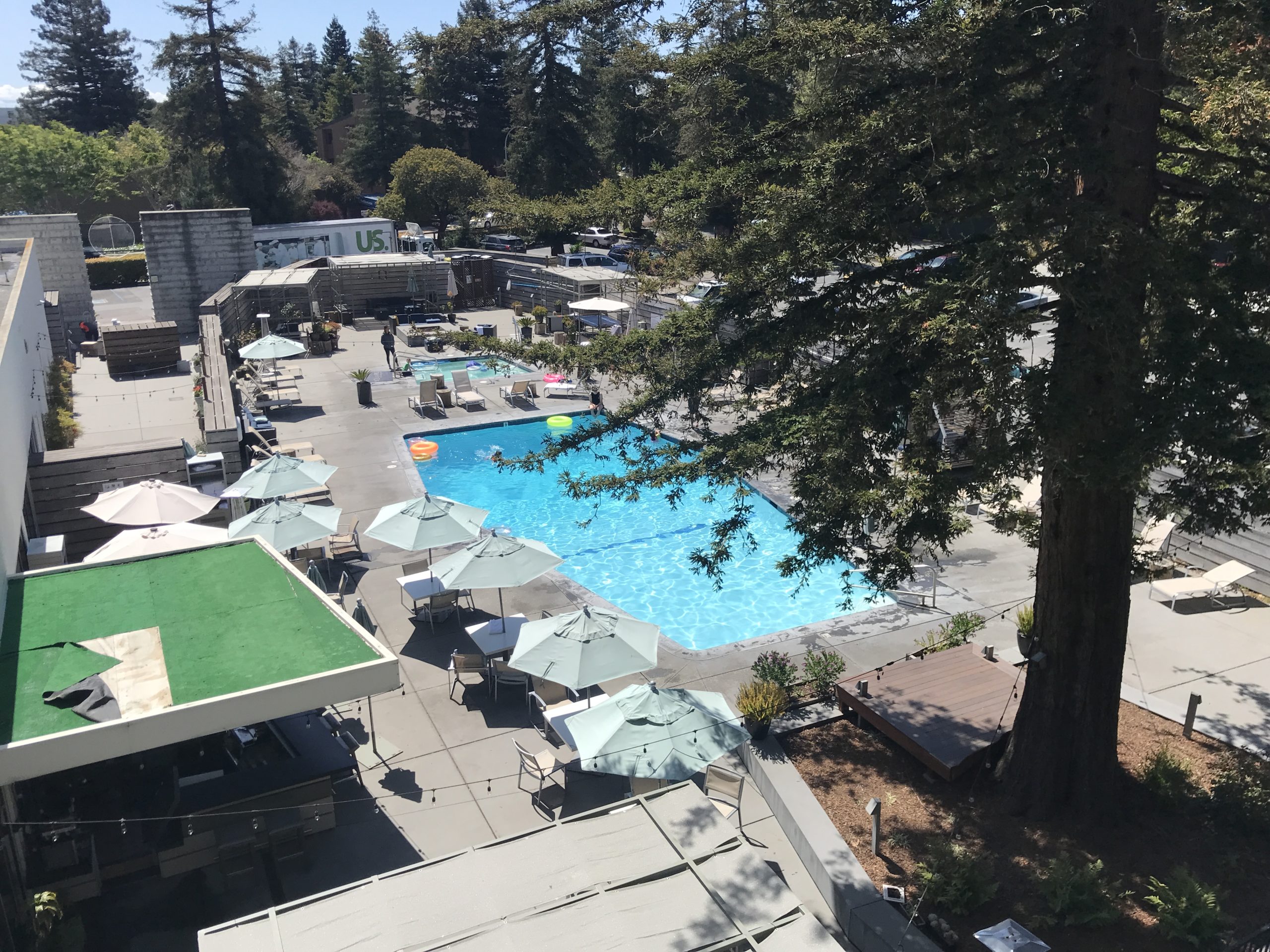 Hotel Paradox Santa Cruz Pool View