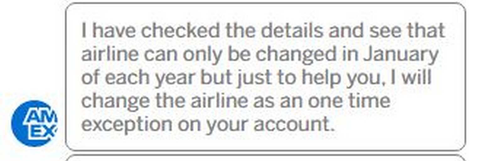 How To Change Your Amex Airline Incidental Selection Twice