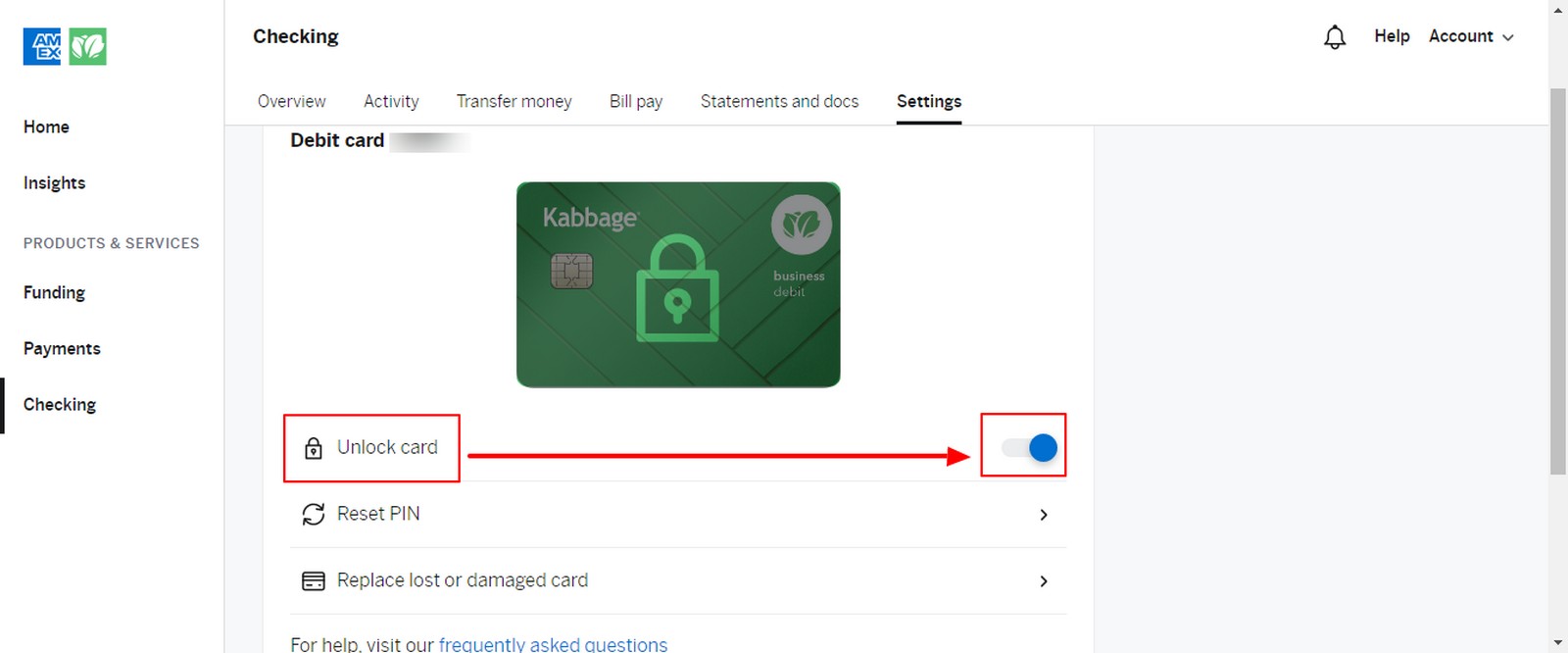 Kabbage Debit Card Fraud