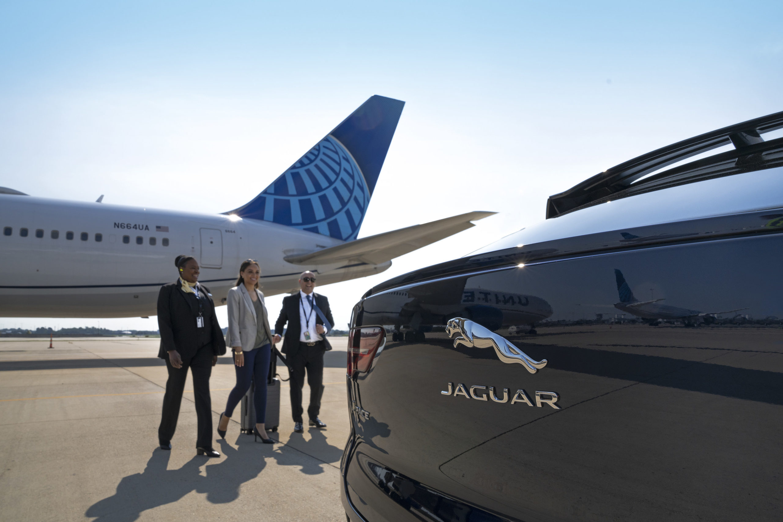 United and Jaguar Airport Transfer Service