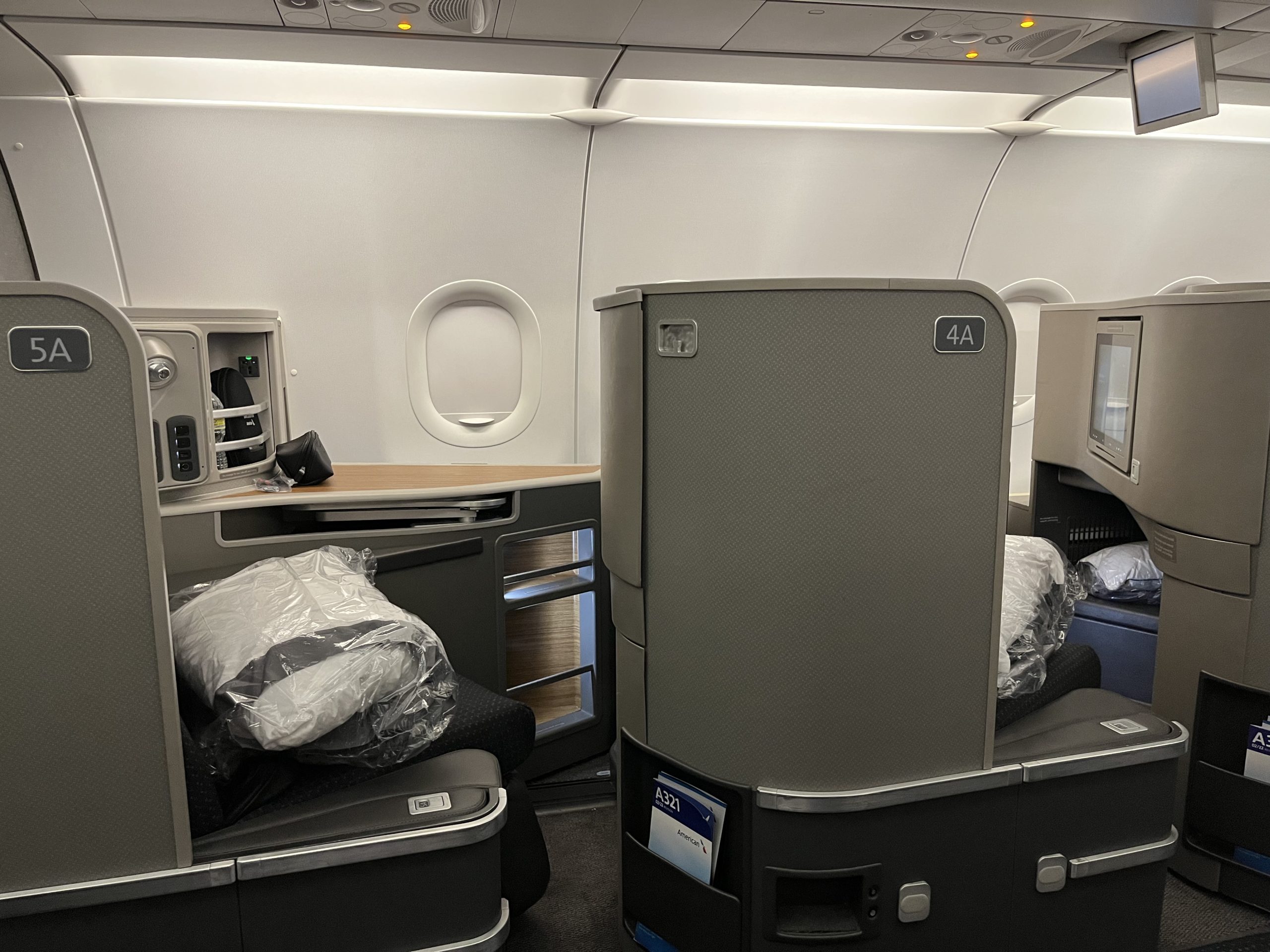 American Flagship First A321 Transcon