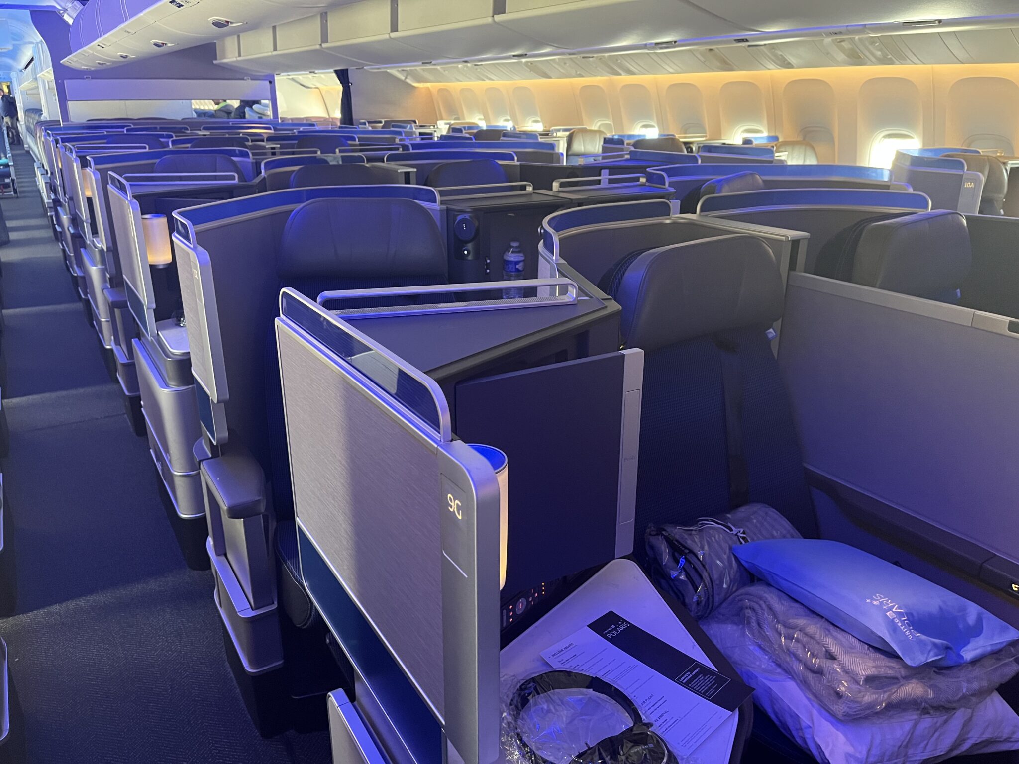 United Polaris Business Class Gets New Amenities from Therabody and ...