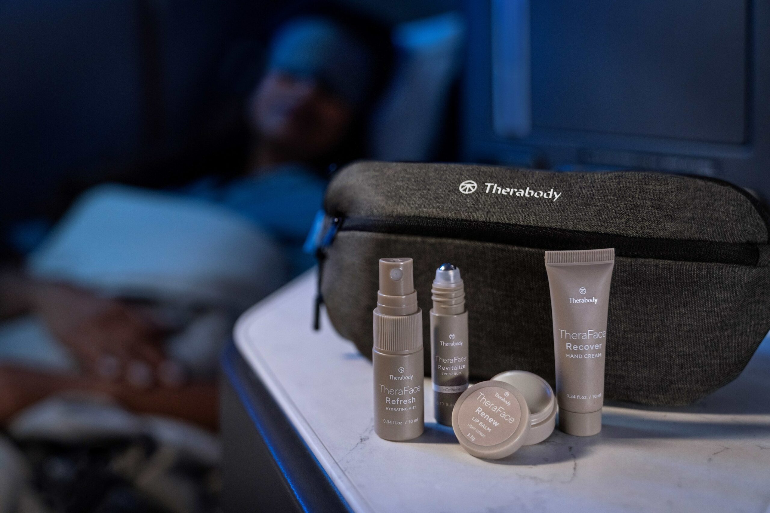 United Polaris Business Class Gets New Amenities from Therabody and Saks Fifth Avenue