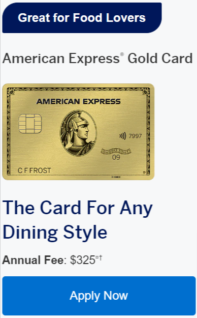 a gold card with a picture of a man