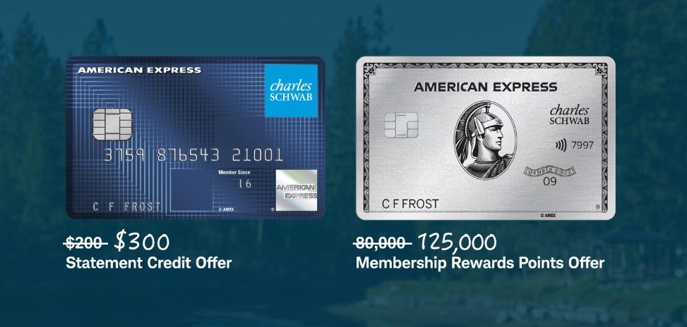 a credit card and a credit card