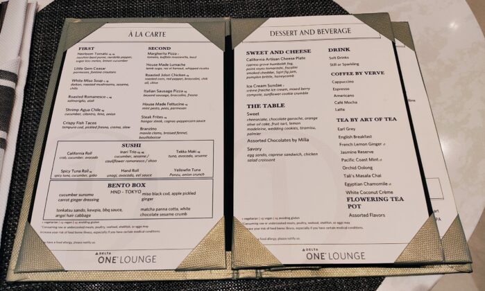 Delta One Lounge LAX