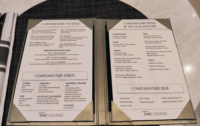 Delta One Lounge LAX