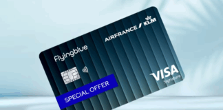 Earn 70K Miles and 100 XP with Air France KLM Visa Signature Card