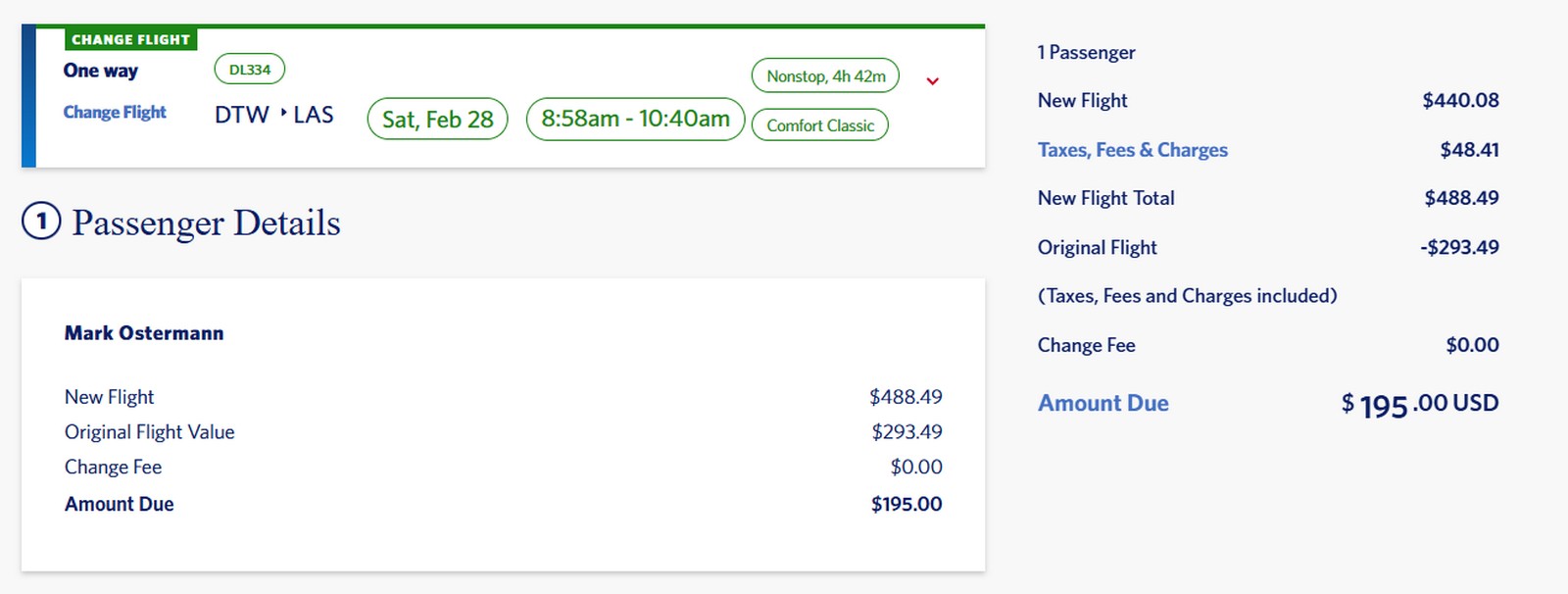 Delta Amex Airline Incidental Credits