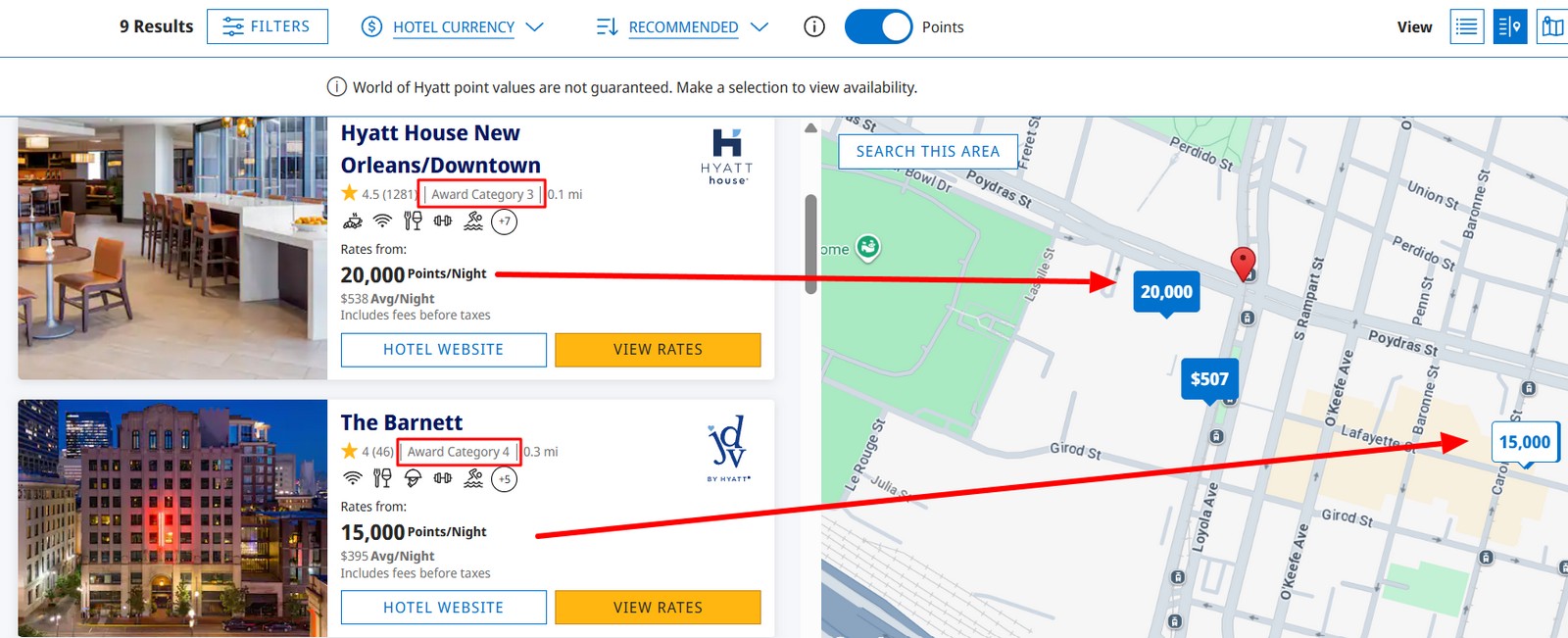 Hyatt Categories No Longer Matter